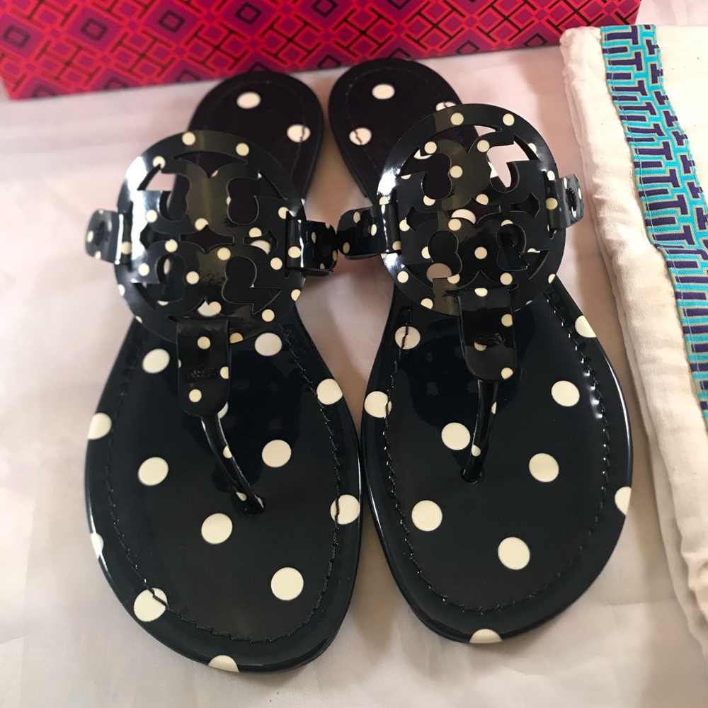 Tory Burch Miller Sandals Size 7.5, 8